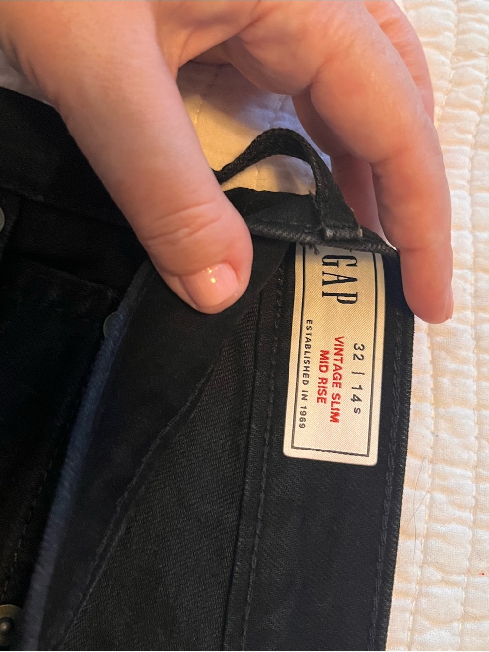 GAP Black Slim Jeans New With Tags
